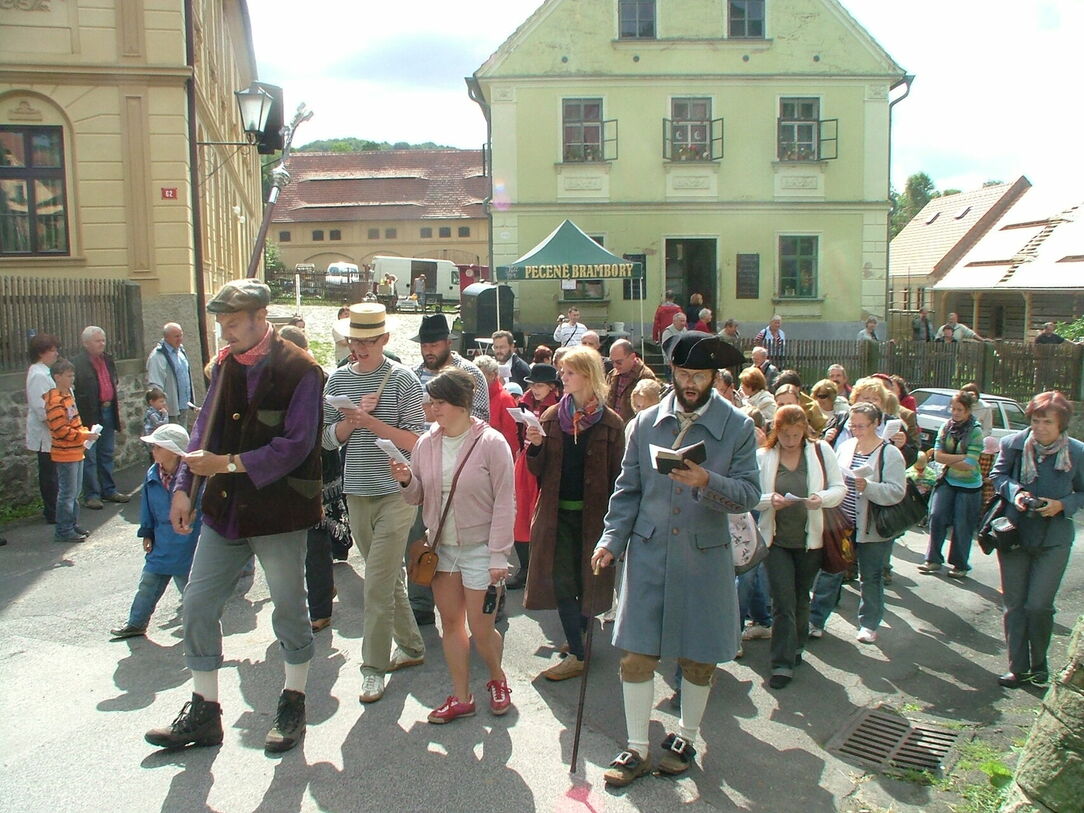 Poutní procesí k sv. Maří Magdaleně