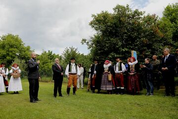 Hanácké muzeum v přírodě, slavnostní otevření stodoly ze Skaličky