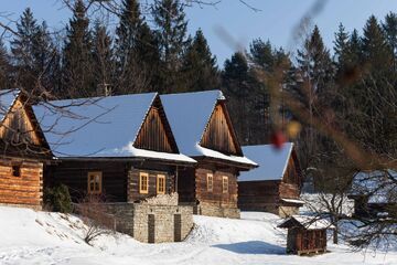 Valašské muzeum v přírodě, areál Valašské dědiny, foto: J. Kolář