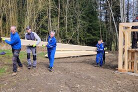 Z dobrovolnictví firmy T-Mobile na Veselém Kopci a Betlémě v Hlinsku, 2026. Foto: Blanka Grossová, T-Mobile