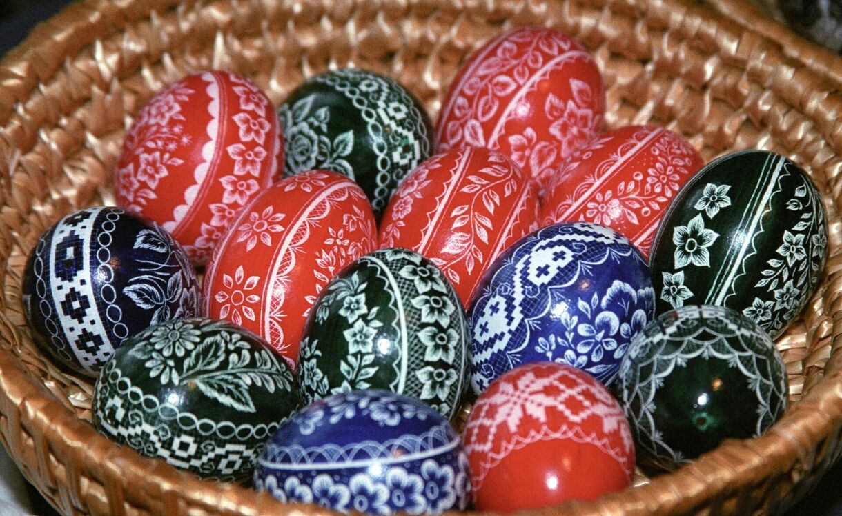 Zdobení velikonočních vajíček