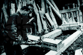 4_ Demontáž strojního zařízení pily ve Velkých Karlovicích, 1972 / Dismantling the sawmill machinery in Velké Karlovice, 1972