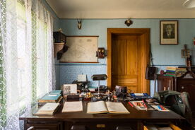 Hájovna z Valašské Bystřice - kancelář hajného 