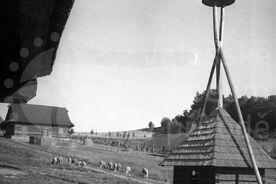 3_Zvonice z Lužné ve Valašské dědině, 1969 / The bell tower from Lužná at the Wallachian Village, 1969