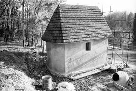 8_Kaple před dokončením, 2011 / The chapel before completion, 2011