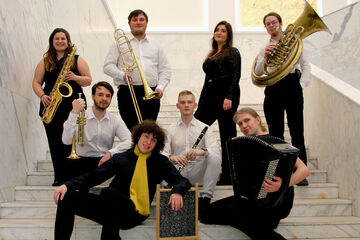 Banda di Feste, bigband konzervatoře Pardubice, 2026. Foto: Konzervatoř Pardubice