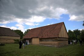 Hanácké muzeum v přírodě Příkazy, slavnostní otevření stodoly ze Skaličky