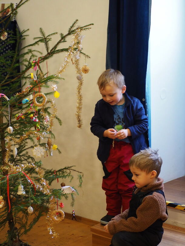 O vánočním stromečku a betlému 