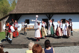 Vynášení Smrtky. Foto: Muzeum v přírodě Vysočina, 2019