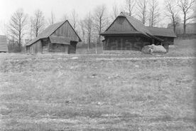 9_ Valašská dědina, Blinkova chalupa, 1966 / The Wallachian Village, Blinka’s Cottage, 1966<br />  <br />  