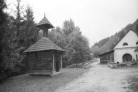 6_ Zvonička umístěná vedle hamru z Ostravice, 2008 / The bell tower next to the tilt-hammer from Ostravice, 2008