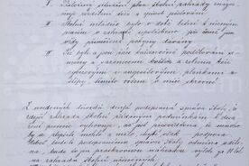 Zpráva o stavu školní zahrady při škole ve Starém Zubří, 1902 (inv. č. 195/48)/Report on the state of the school garden at the school in Staré Zubří, 1902 (inv. no. 195/48)