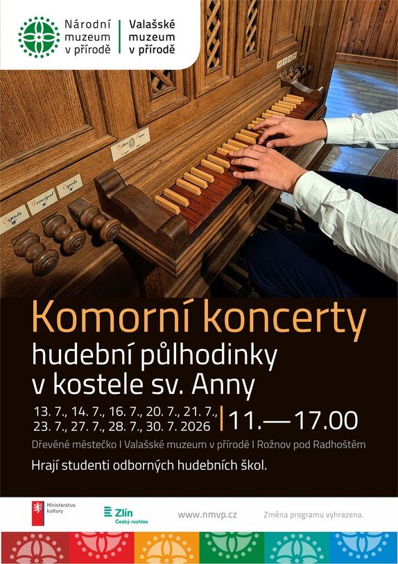 Novinka - červencové komorní koncerty 