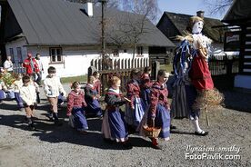 Vynášení Smrtky. Foto: FOTO Pavlík, Radek Pavlík