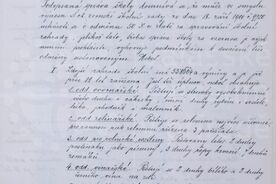 Zpráva o stavu školní zahrady při škole ve Starém Zubří, 1902 (inv. č. 195/48)/Report on the state of the school garden at the school in Staré Zubří, 1902 (inv. no. 195/48)