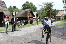 Tradiční dětské hry, 2024. Foto: Pavel Bulena, Muzeum v přírodě Vysočina