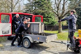 Z dobrovolnictví firmy T-Mobile na Veselém Kopci a Betlémě v Hlinsku, 2026. Foto: Blanka Grossová, T-Mobile