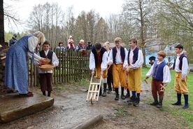 Z programu Velikonoce na Veselém Kopci, 2025. Foto: Pavel Bulena, Muzeum v přírodě Vysočina