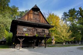 Dřevěné městečko