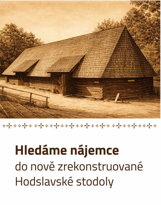 Pronájem prostor pro občerstvení – Hodslavská stodola