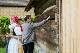 Hanácké muzeum v přírodě, slavnostní otevření stodoly ze Skaličky