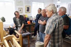 Muzeum v přírodě Vysočina, Betlém Hlinsko, komentovaná prohlídka J. Fidler tkalcovna