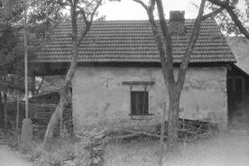 2_ Kovárna v Horní Lidči – okapová strana, 1995 / The smithy in Horní Lideč – the eaves side, 1995 