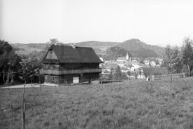 9_Valašská dědina, fojtství z Lidečka, 1973 / The Wallachian Village, the reeve’s house from Lidečko, 1973