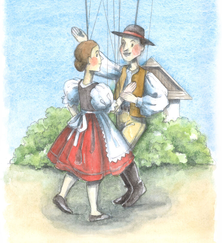 Rozloučení s prázdninami na Betlémě. Ilustrace: Šárka Teplá, Muzeum v přírodě Vysočina