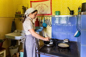 Hájovna z Valašské Bystřice - interiér 