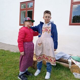 U Matoušů na dvorečku