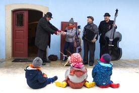 Z Adventního jarmarku na Veselém Kopci, 2023. Foto: Pavel Bulena, Muzeum v přírodě Vysočina